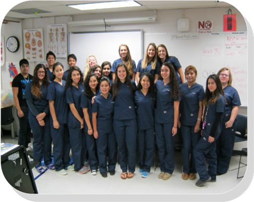 Medical Assistant Students at the Governor's Academy, Falls Church High School
